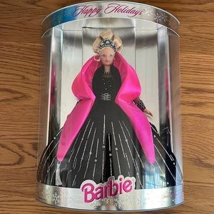 1998 Happy Holidays Vintage OOAK Mattel Barbie Doll 20200 - NRFB / NIB